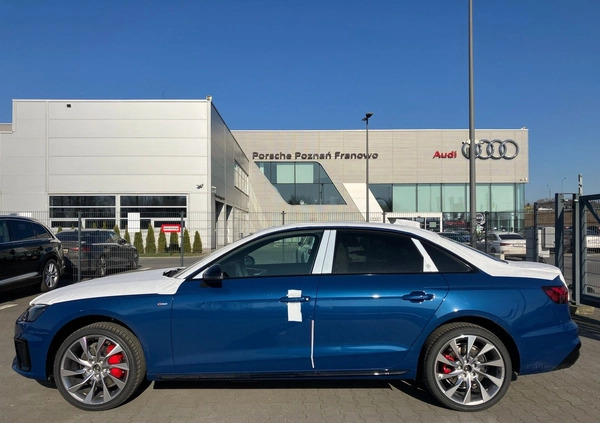 Audi A4 cena 216000 przebieg: 15, rok produkcji 2024 z Gdańsk małe 172